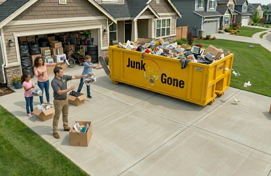 Garage Cleanout Dumpster Rental New Brighton, MN