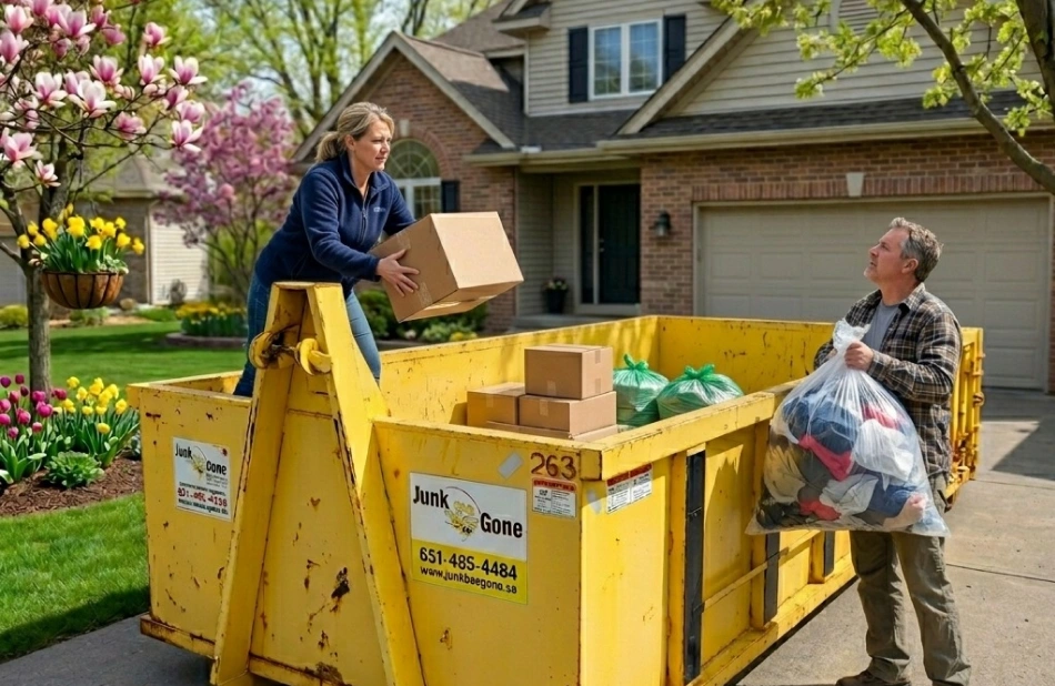 House Cleanout Dumpster Rental New Brighton, MN